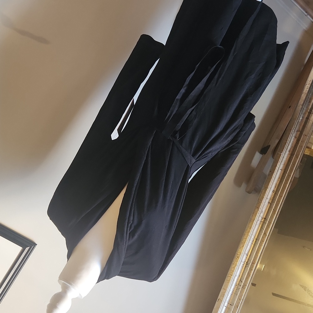 Athleta Black Women's Robe - Picture 2 of 6